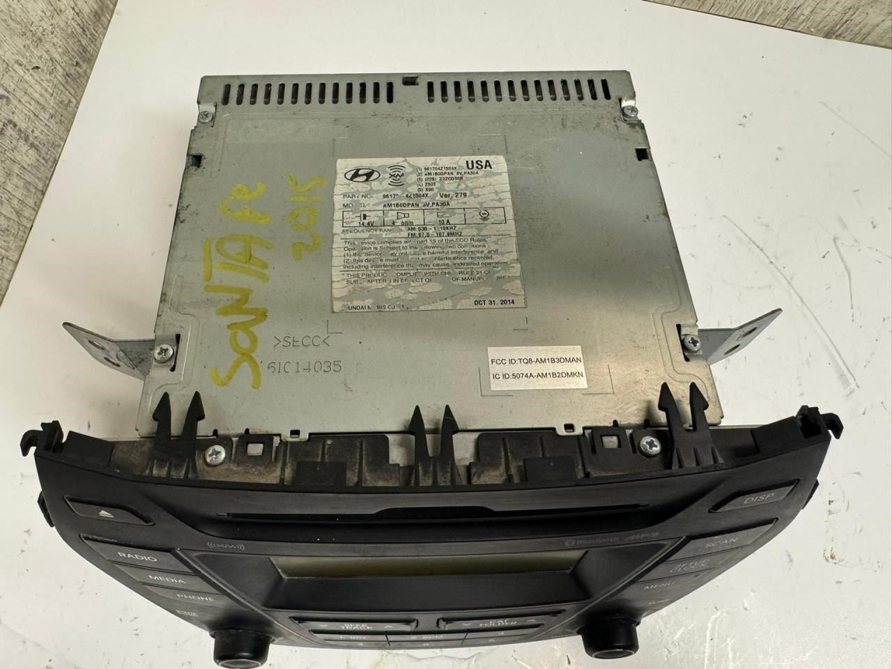 15-16 SANTA FE AM FM CD Player Radio Receiver Stereo - 96170-4Z1504X