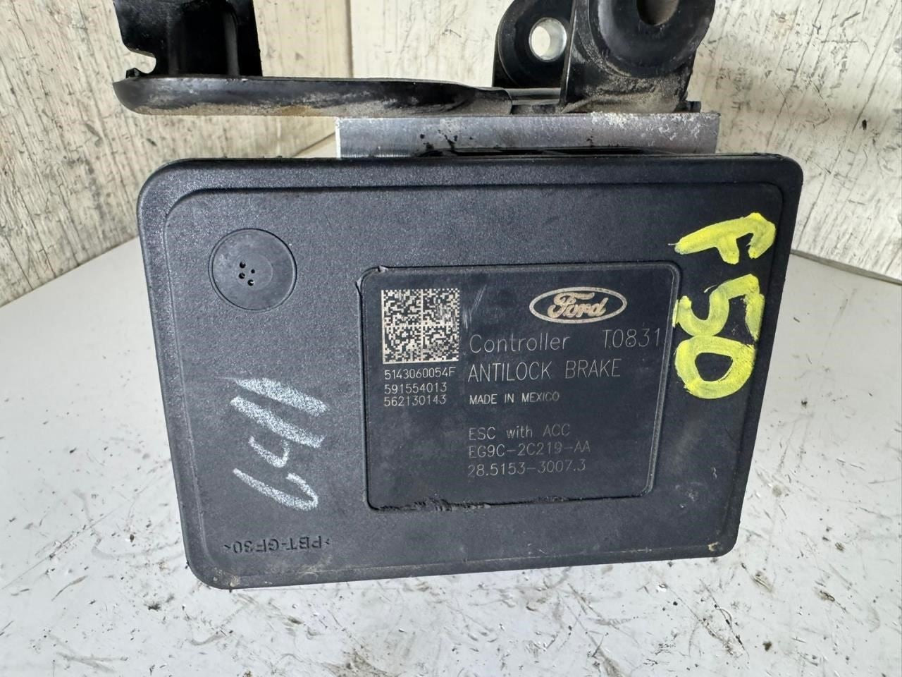 14-16 FUSION ABS Pump Anti Lock Brake Module - EG9C-2C405-AC