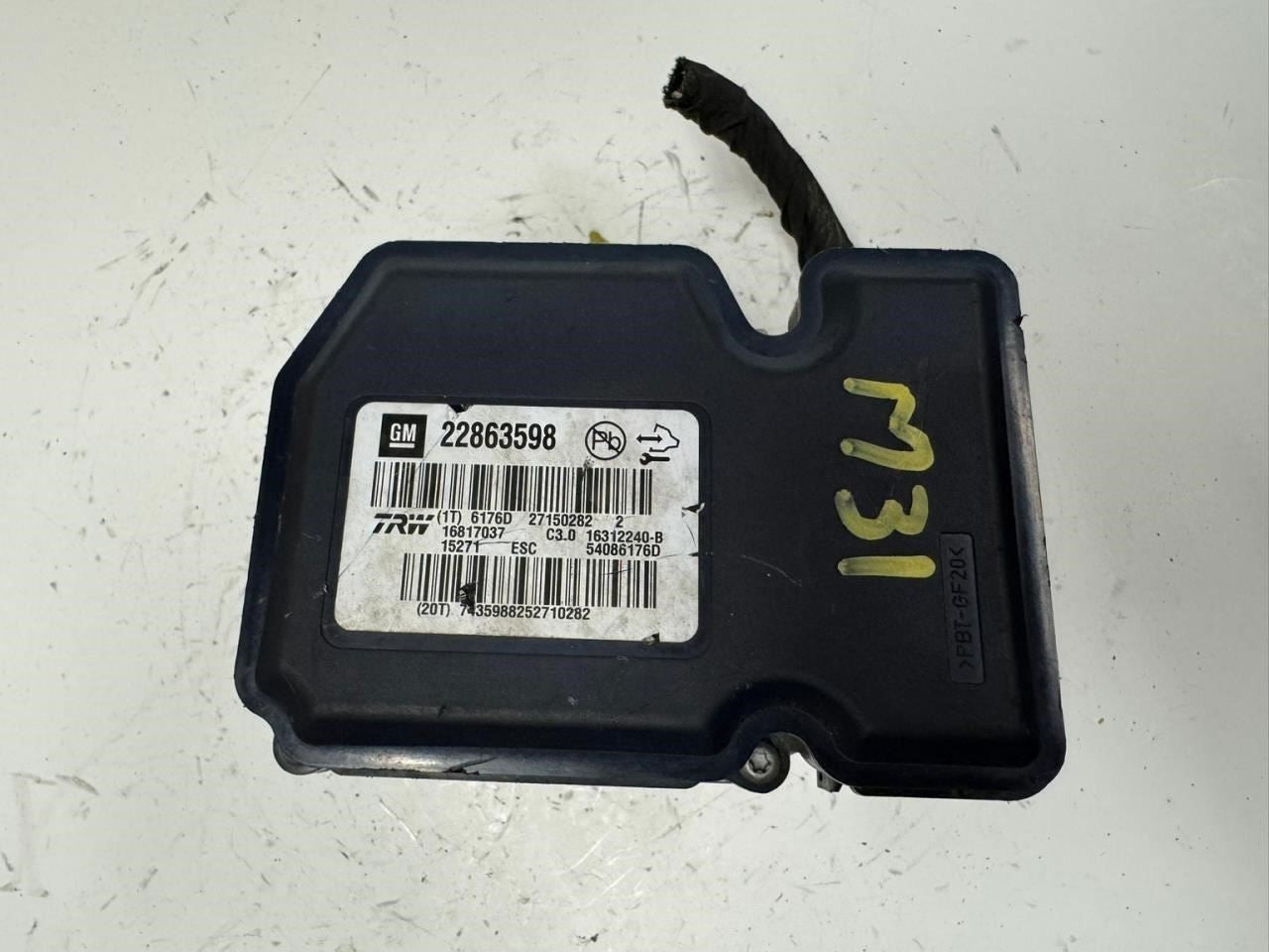 13-16 MALIBU ABS Pump Anti Lock Brake Module - 22863598