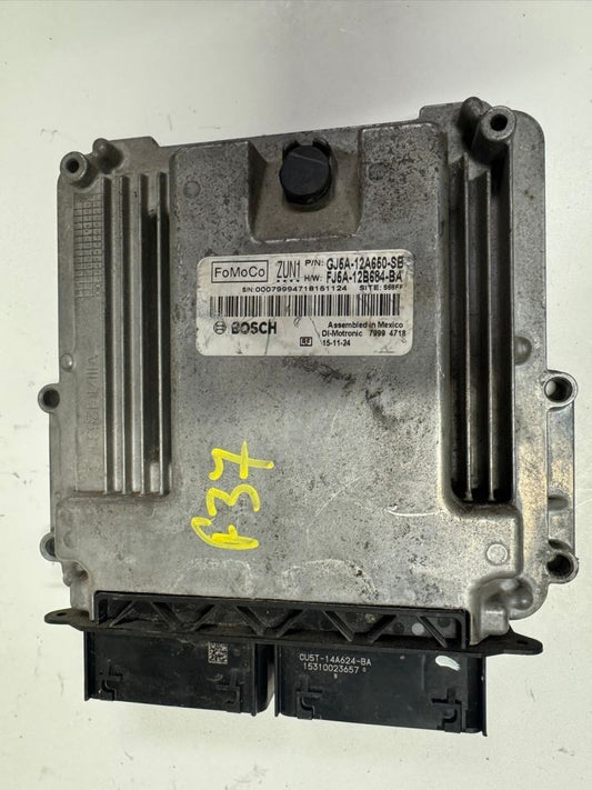 15-16 ESCAPE Engine Control Module Computer ECU - GJ5A-12A650-SB; FJ5A-12B684-BA
