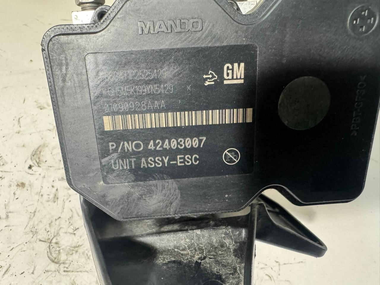 2016 TRAX ABS Pump Anti Lock Brake Module - 42403007